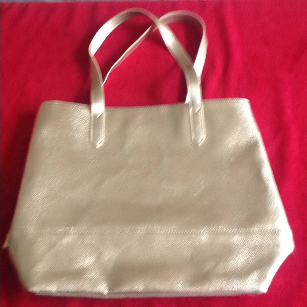 Metallic Tote Made For Bloomingdales!!